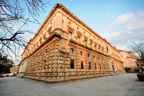 a large brick building